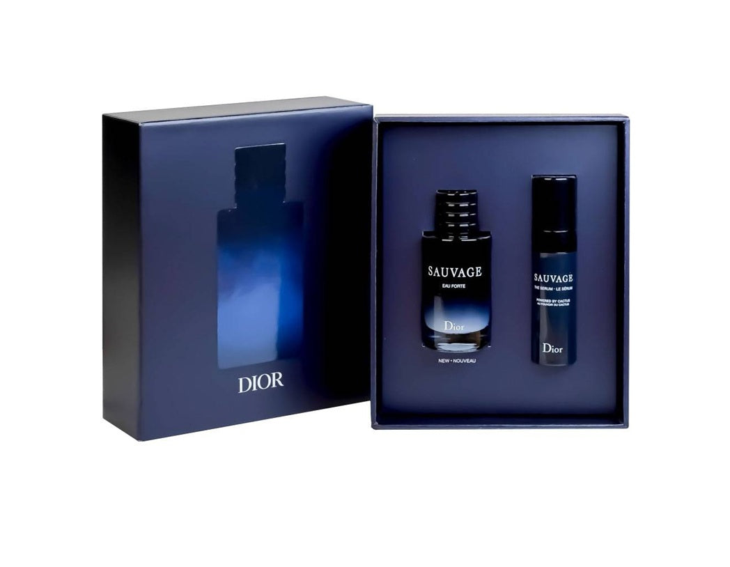 Dior Sauvage Set: Eau Forte Parfum 10 ml + The Serum 5 ml